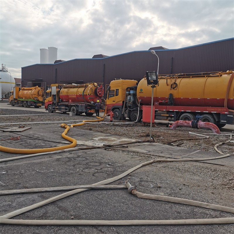 大埔污水池清理